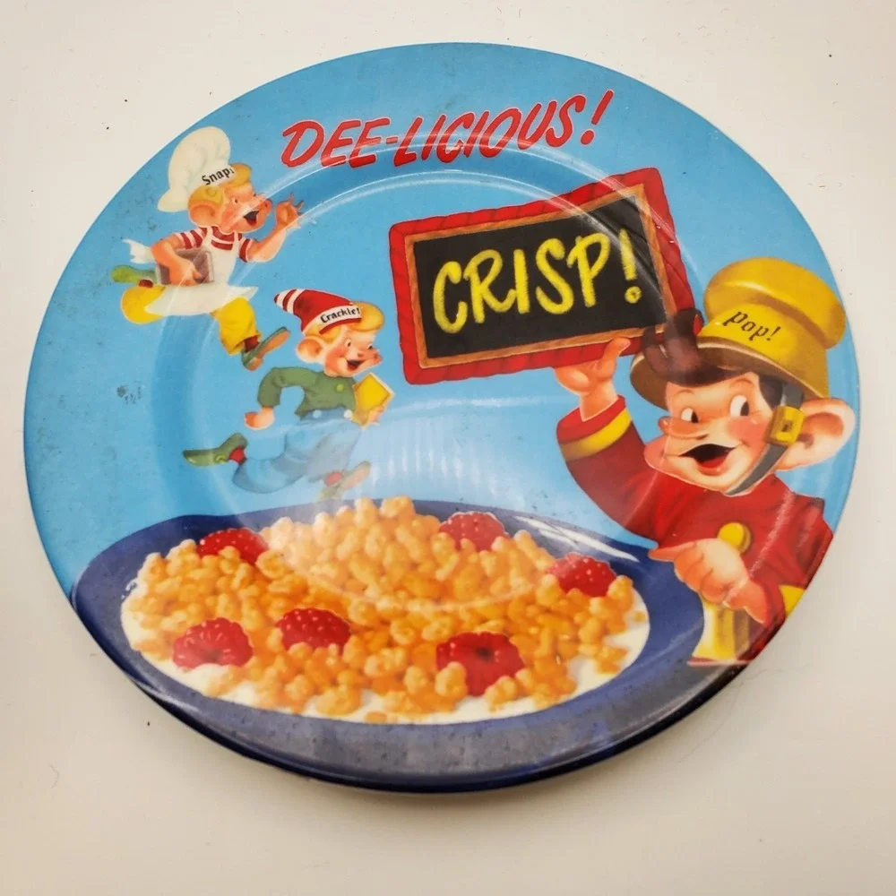 Vintage Kellogg's Rice Crispies Mug and Plate Set‎ Snap Crackle Pop